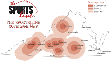 Sportsline Coverage Map