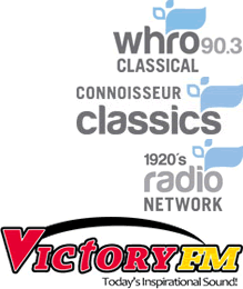 Classical, Connoisseur Classics, The 1920's Radio Network, Victory FM